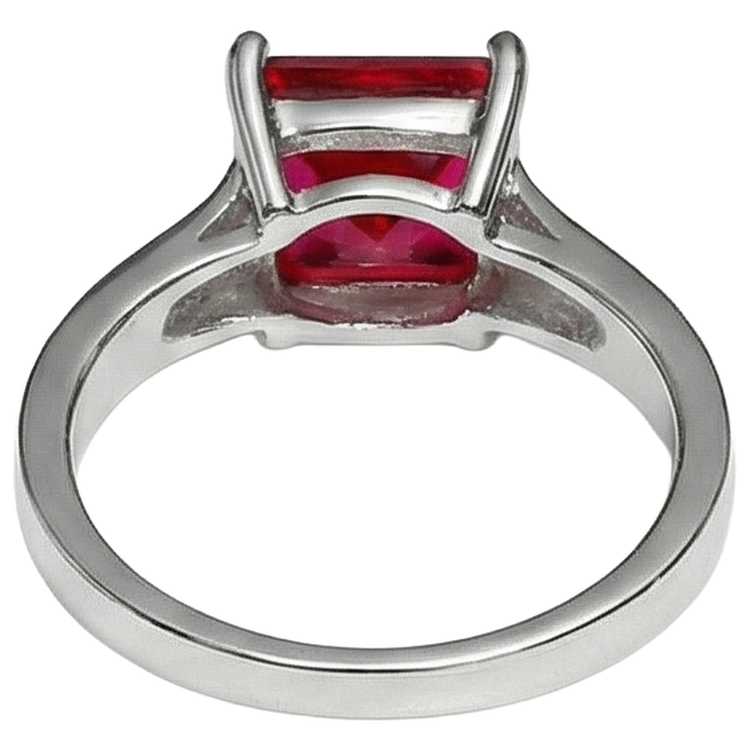 naturel diamant 1.50carats bague sur blanc