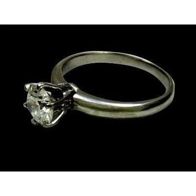 1 Carat Réel Diamant Solitaire Bague De Fiançailles Bijoux Nouveau