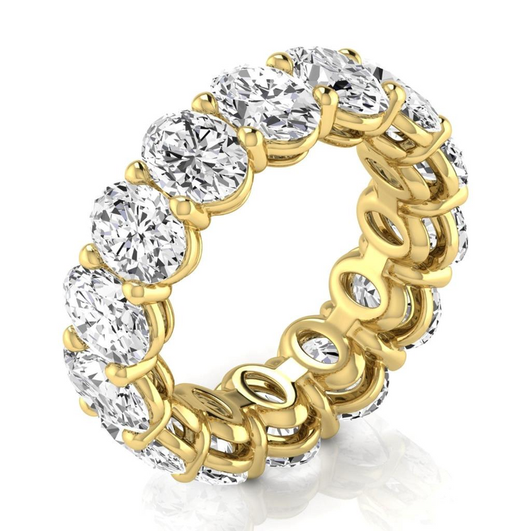 Sur mesure Eternity Band 10,50 carats – vue de côté