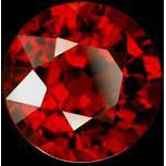 Rubis Pierre Certifiée Loose 3,99 carats Gold – vue de face