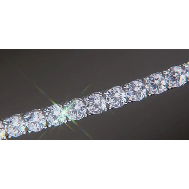 Bracelet Chaîne Or 14K Rose avec Diamant Fin – vue principale