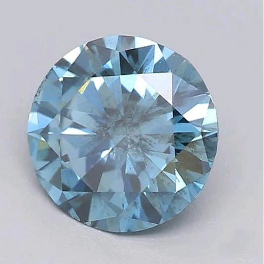 De luxe Saphir Bleu Royal Loose Sapphires Natural 1,24 carats – vue de face