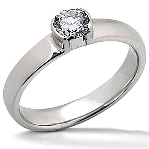 1.50 ct. Bague Solitaire Réel Diamant Or Blanc
