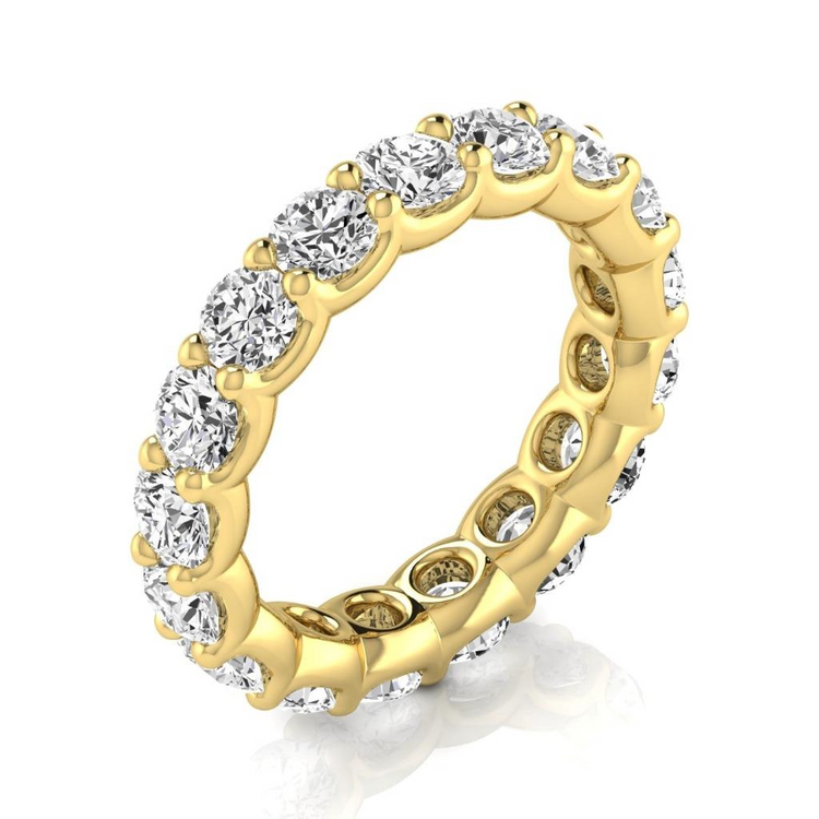 Brillant Eternity Band 3,6 carats – vue de côté