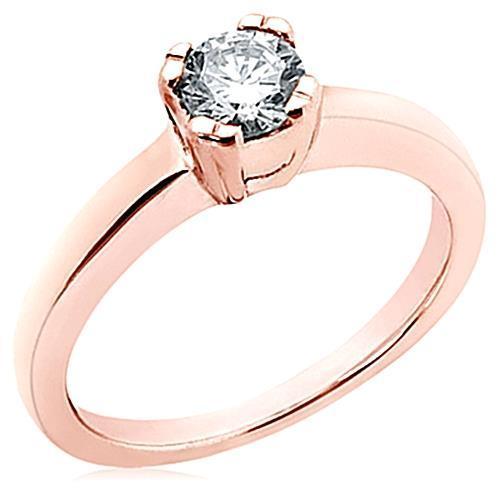 3.01 ct. Bague De Fiançailles Solitaire Naturel Diamant Rond