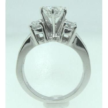 3.25 Carats Bague De Fiançailles Réel Diamant Style Antique