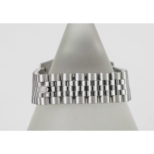 3,5 ct personnalisé cadran diamant lunette Fermoir dissimulé Datejust Rolex hommes montre acier inoxydable & or