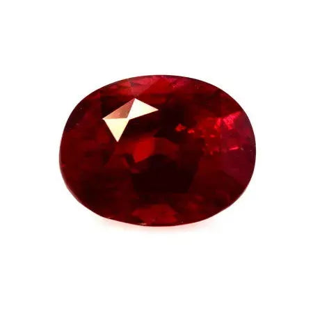 Rubis Birman Ovale Gemstone en Gold – vue principale