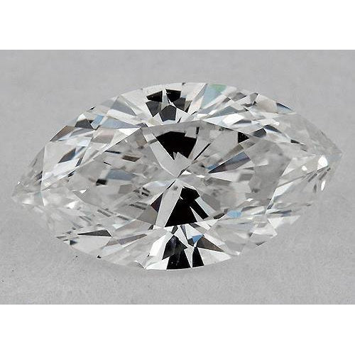 Diamant Fin Diamant Certifié Loose 2,01 carats Or Blanc 14 Carats – vue de face