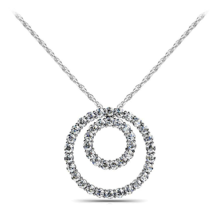 Haut de gamme Diamant Fin Pendentif 8,20 carats – vue principale