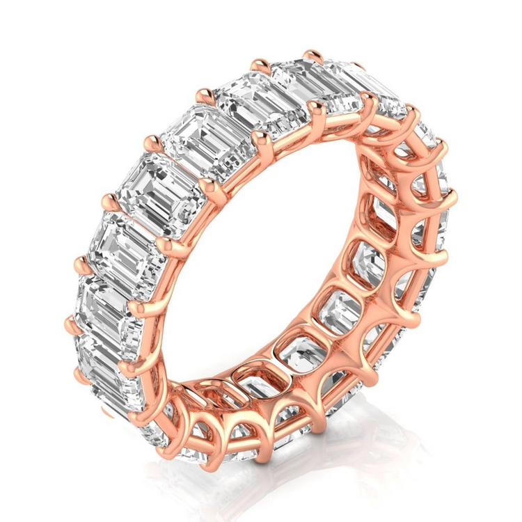 Brillant Eternity Band – vue de côté
