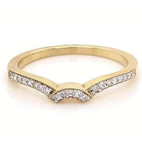 Alliance Authentique Diamant 0.75 Carats Femme Or Jaune 14K