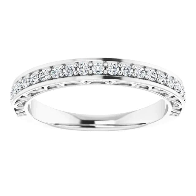 Alliance Confort Naturel Diamant Serti Griffes 1.10 Carats Or Blanc