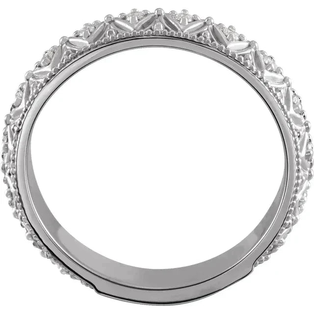 Alliance Confort Véritable Diamant 1.20 Carats Bijoux Style Vintage