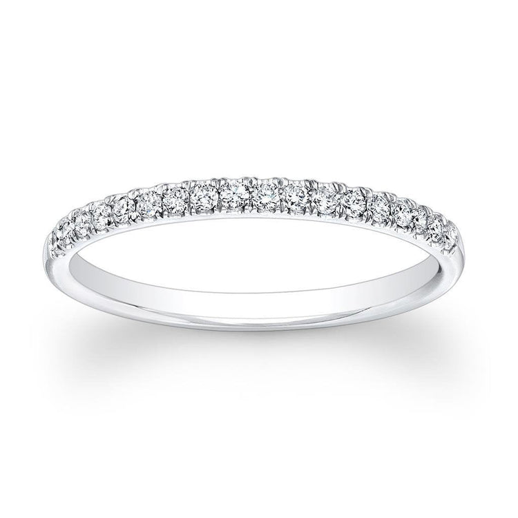 Alliance De Véritable Diamants Ronds Taille Brillant De 2.70 Cts En Or Blanc 14 Carats
