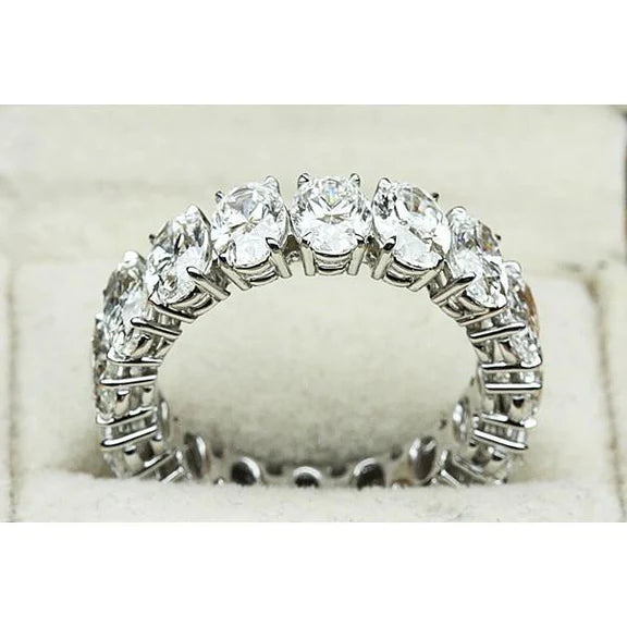 Alliance Réel Diamant éternité 10 Carats Pour Femme