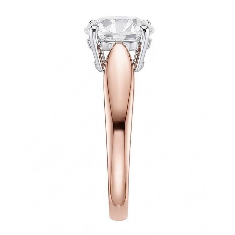 naturel round diamant 1.50carats alliance détail rapproché