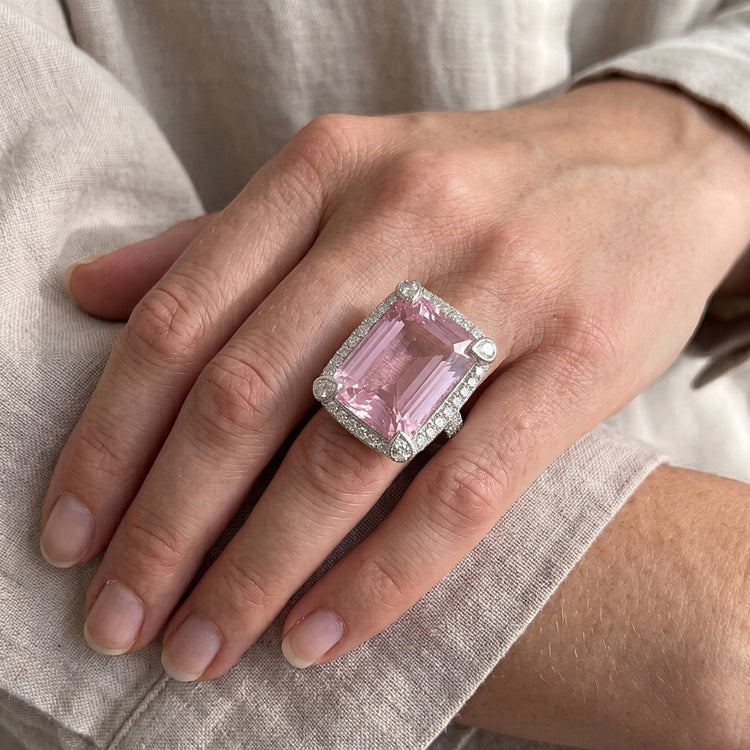 Alliance d'Éternité Diamant Naturel 21.70 Carats