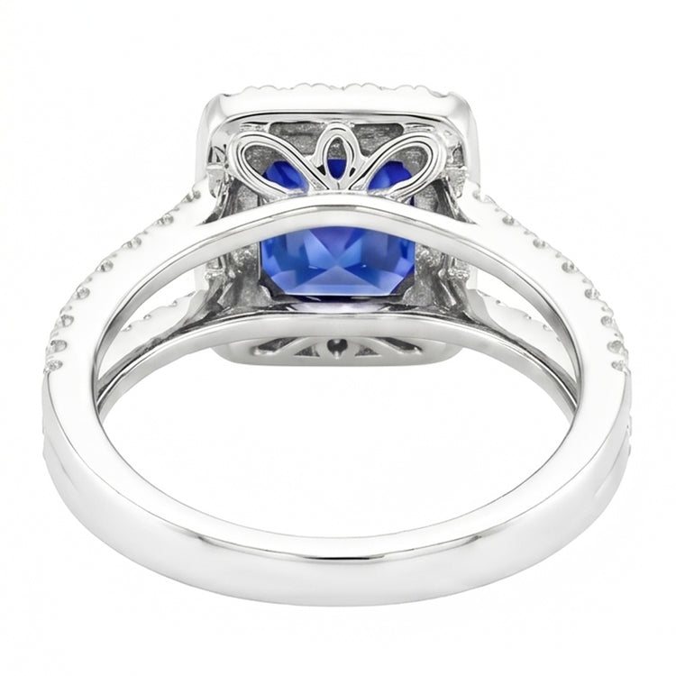 Alliance d'Éternité Saphir Naturel 3 Carats