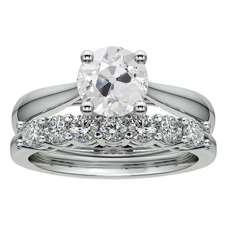 Anneaux De Naturel Diamant Mariage De Mariée Modernes