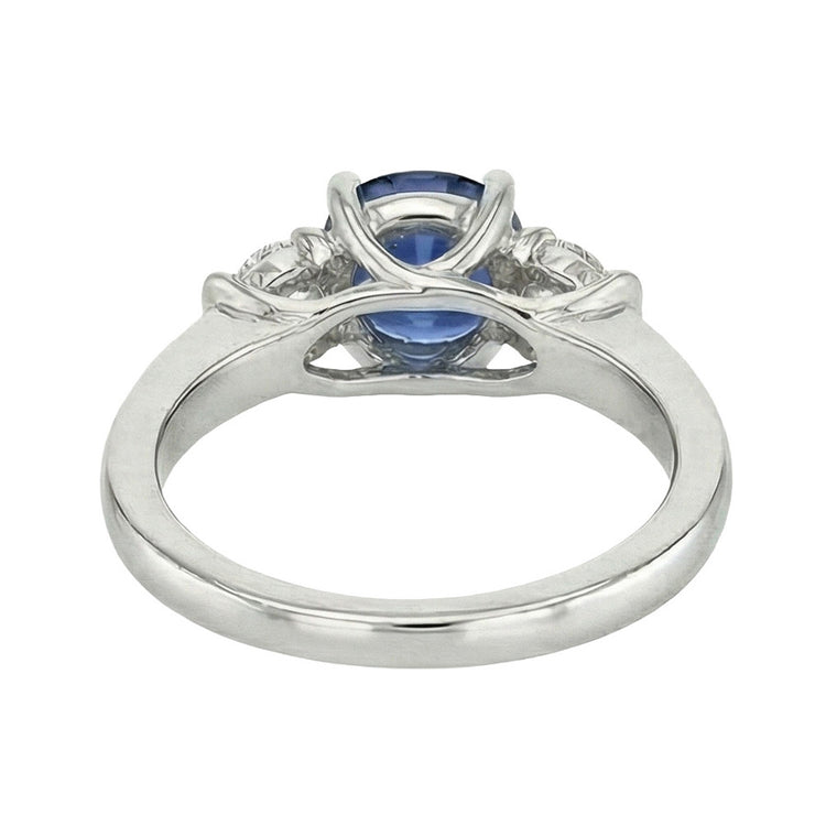 naturel diamant 2.25carats bague détail rapproché