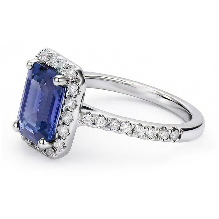 naturel diamant 3.50carats bague vue de dessus