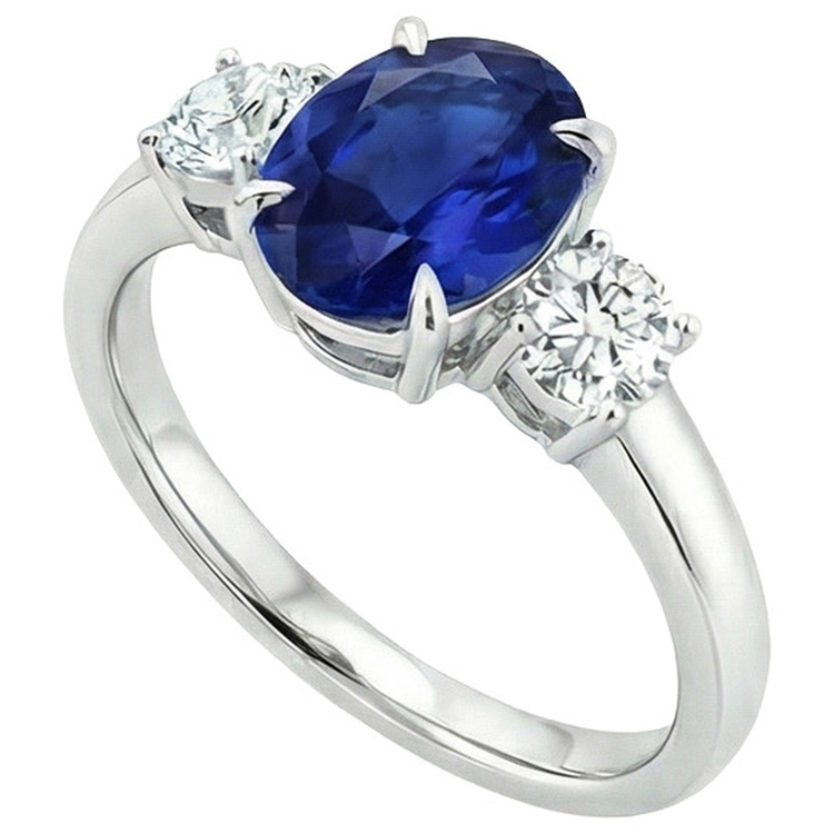 Bague Anniversaire Saphir 5 Carats
