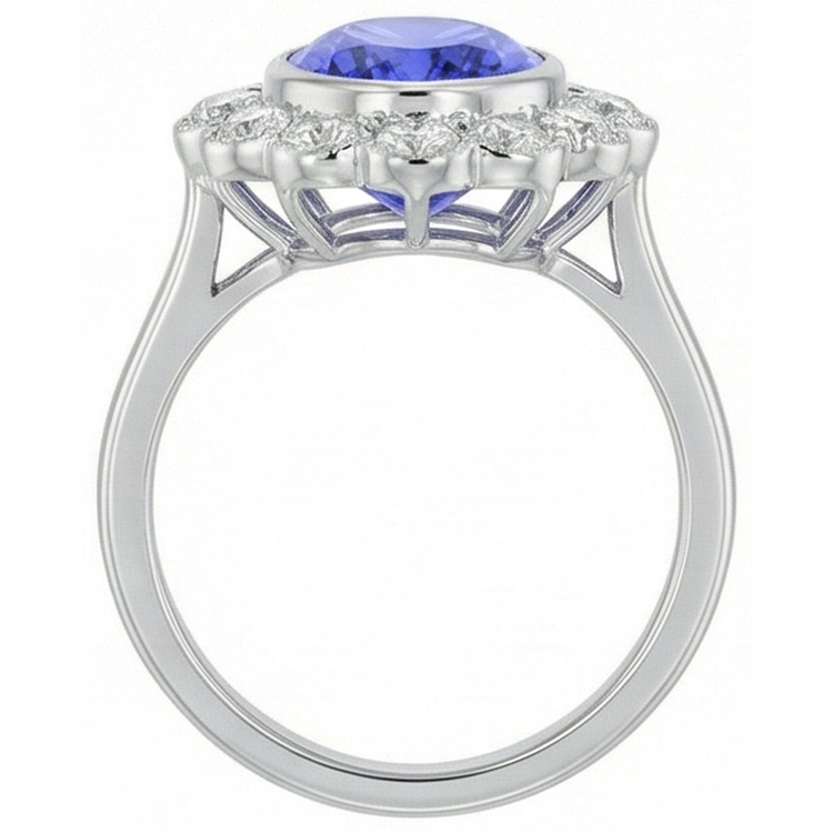 Bague Cocktail Tanzanite