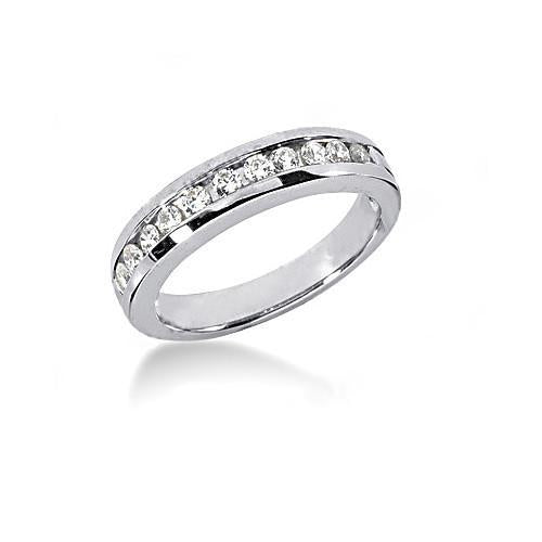 Bague De Fiançailles Naturel Diamant Rond 3 Carats