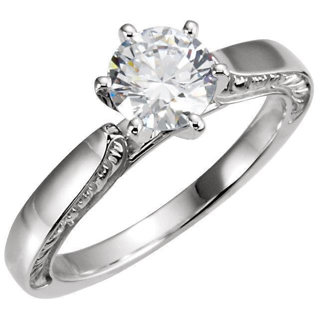 Bague De Fiançailles Solitaire Réel Diamant Rond Brillant De 1.50 Carat
