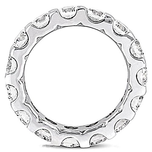 Bague De Mariage Avec Réel Diamants Ronds