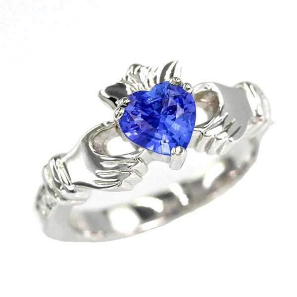 Bague De Promesse Saphir Bleu Royal