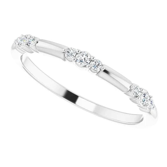 Bague De Promesse à 1,05 Carats De Naturel Diamants Ronds 14K