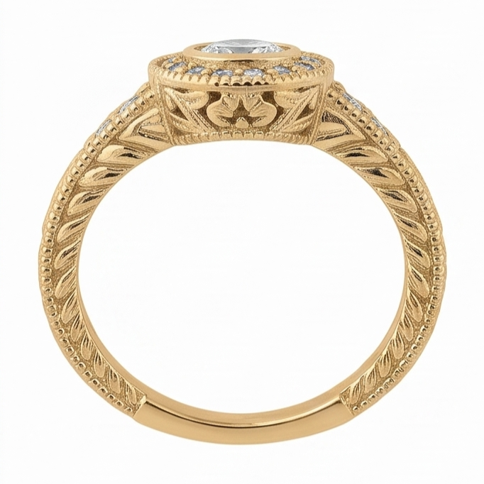 Bague Diamant Naturel 0.80 Carats