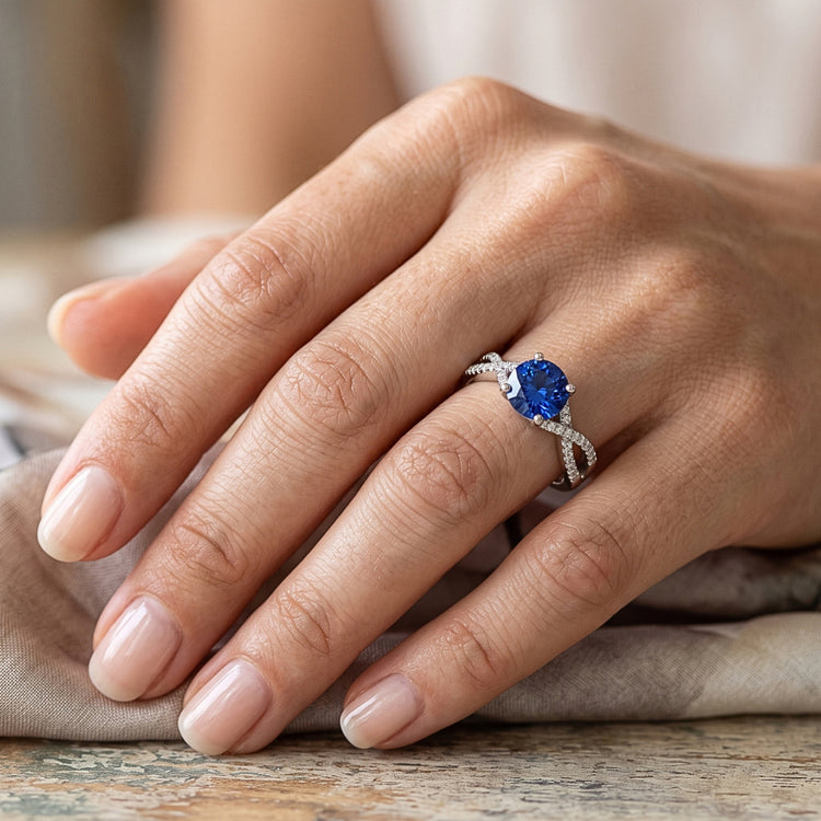Bague Diamant Naturel 1.35 Carats