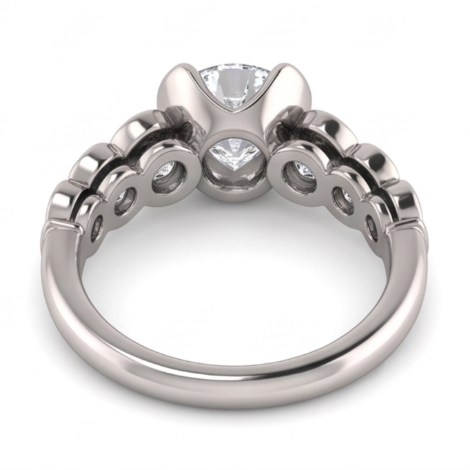 Bague Diamant Naturel 1.86 Carats
