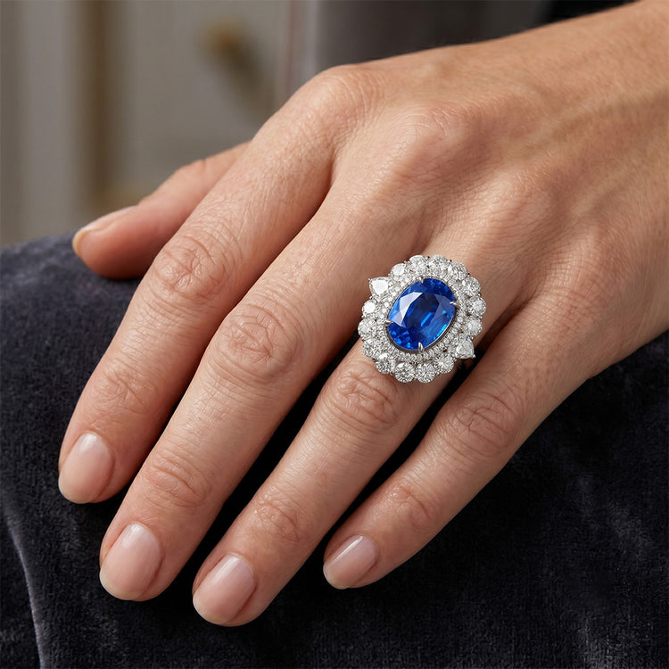 Bague Diamant Naturel 14 Carats