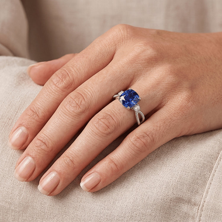 Bague Diamant Naturel 2.25 Carats