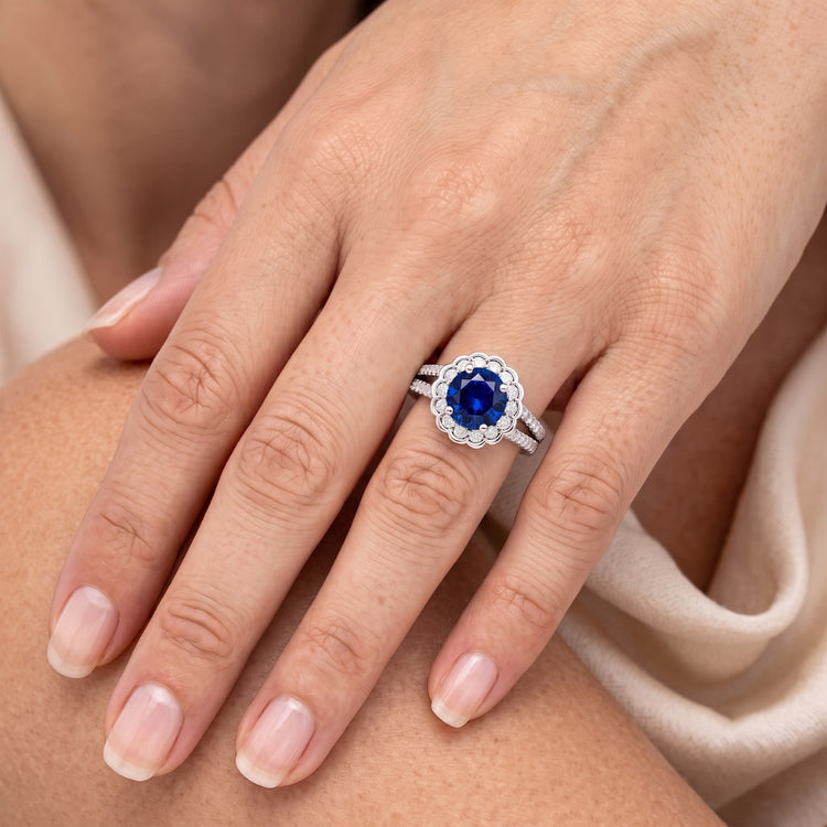 Bague Diamant Naturel 2.25 Carats