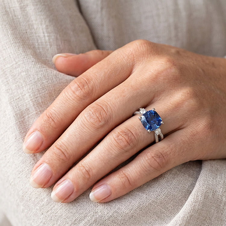 Bague Diamant Naturel 2.25 Carats