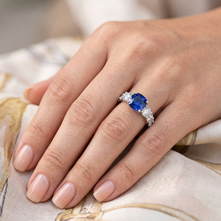 Bague Diamant Naturel 2.50 Carats