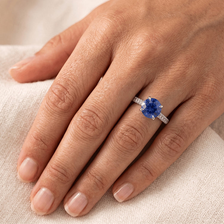 Bague Diamant Naturel 2.50 Carats