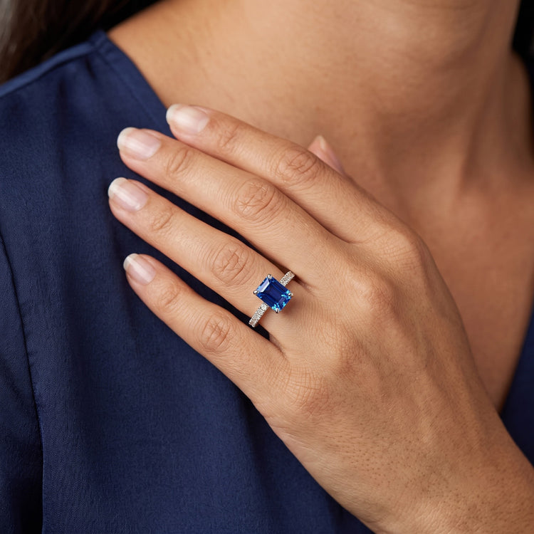 Bague Diamant Naturel 2.50 Carats