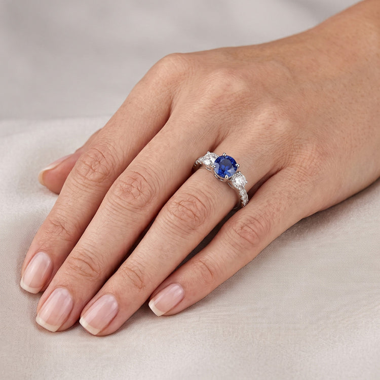 Bague Diamant Naturel 2.50 Carats