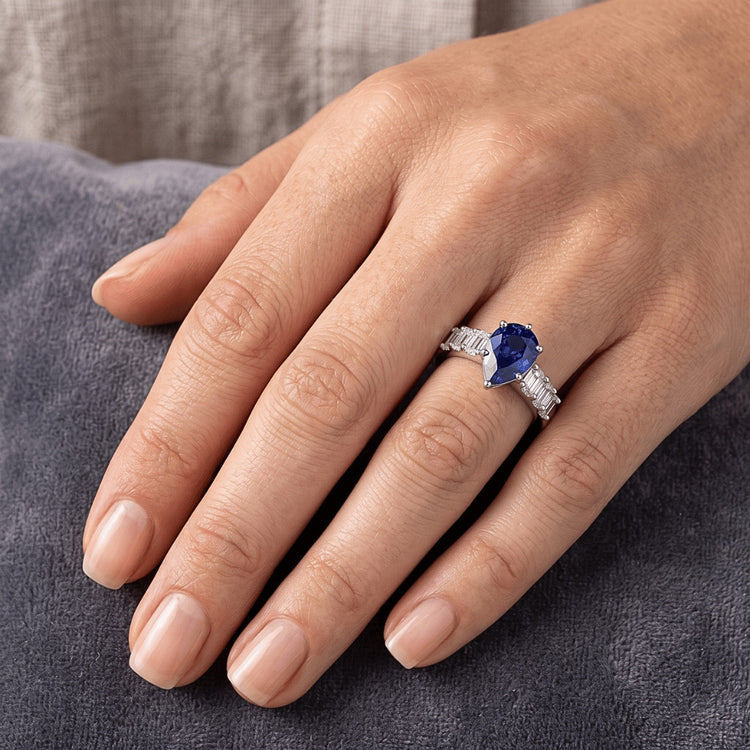 Bague Diamant Naturel 2.50 Carats