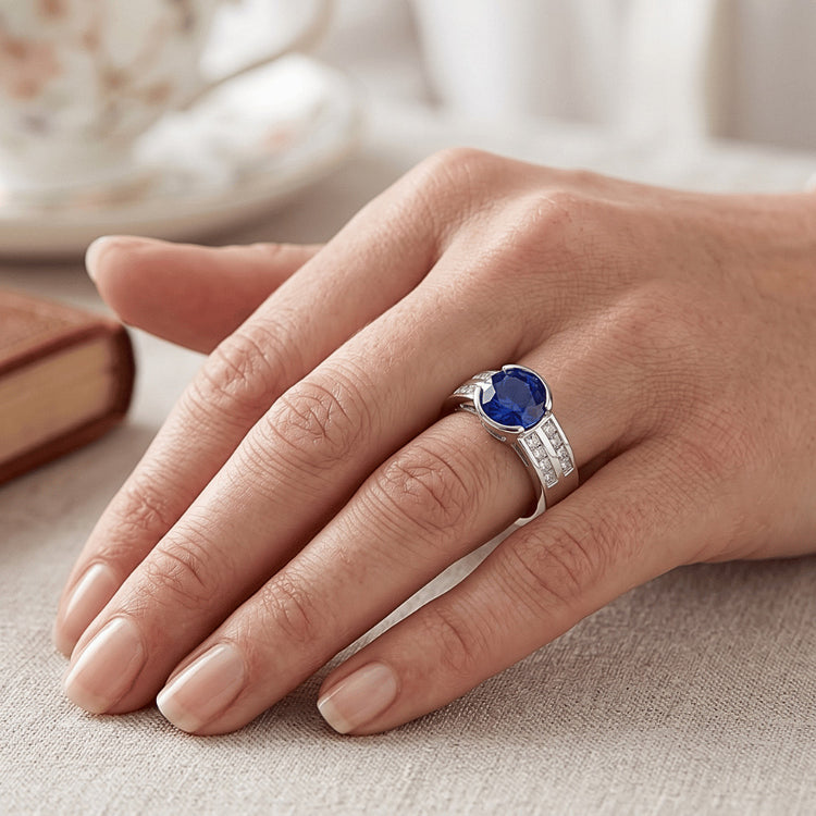 Bague Diamant Naturel 2.50 Carats