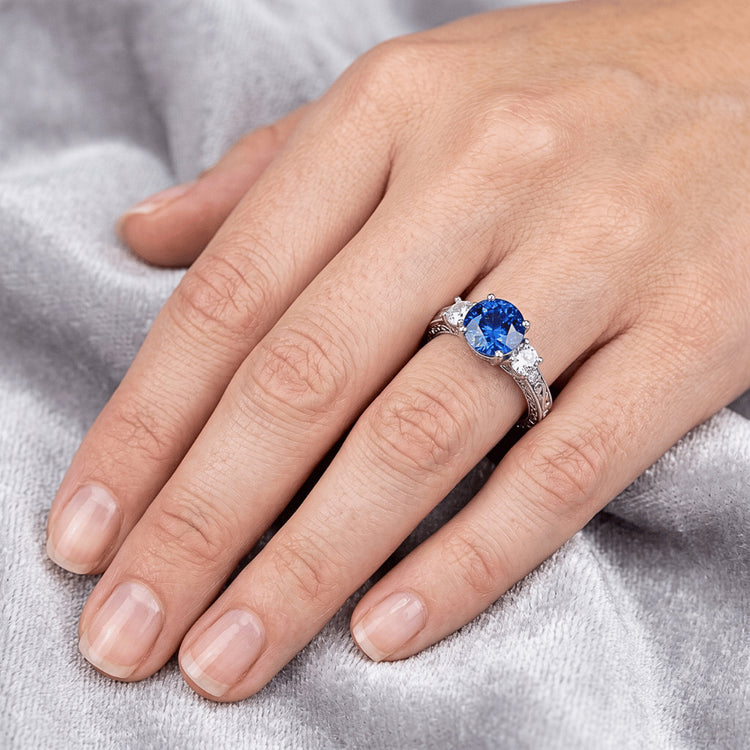 Bague Diamant Naturel 2.60 Carats
