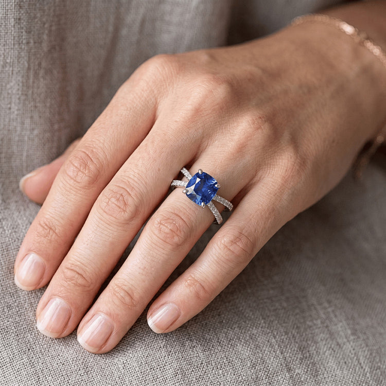 Bague Diamant Naturel 2.75 Carats
