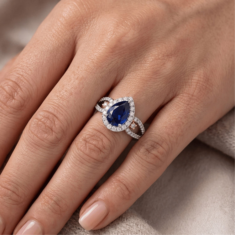 Bague Diamant Naturel 2 Carats