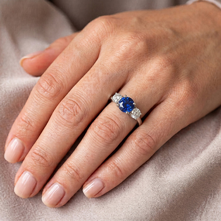 Bague Diamant Naturel 2 Carats